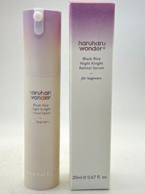 Haruharu Wonder Black Rice Night Knight Retinol Serum 20ml (0.67 fl. oz.)